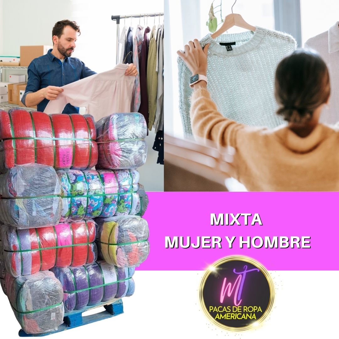 Paca Mixtas Mujer y Hombre (Pacas Súper Premium)